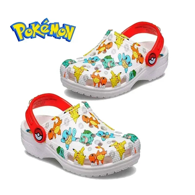 Pokémon Anime Sandals – Pikachu, Squirtle, Charmander Summer Slippers