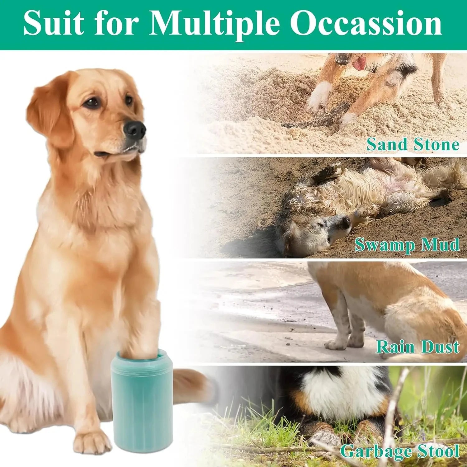 PawClean Cup – Portable Pet Foot Washer