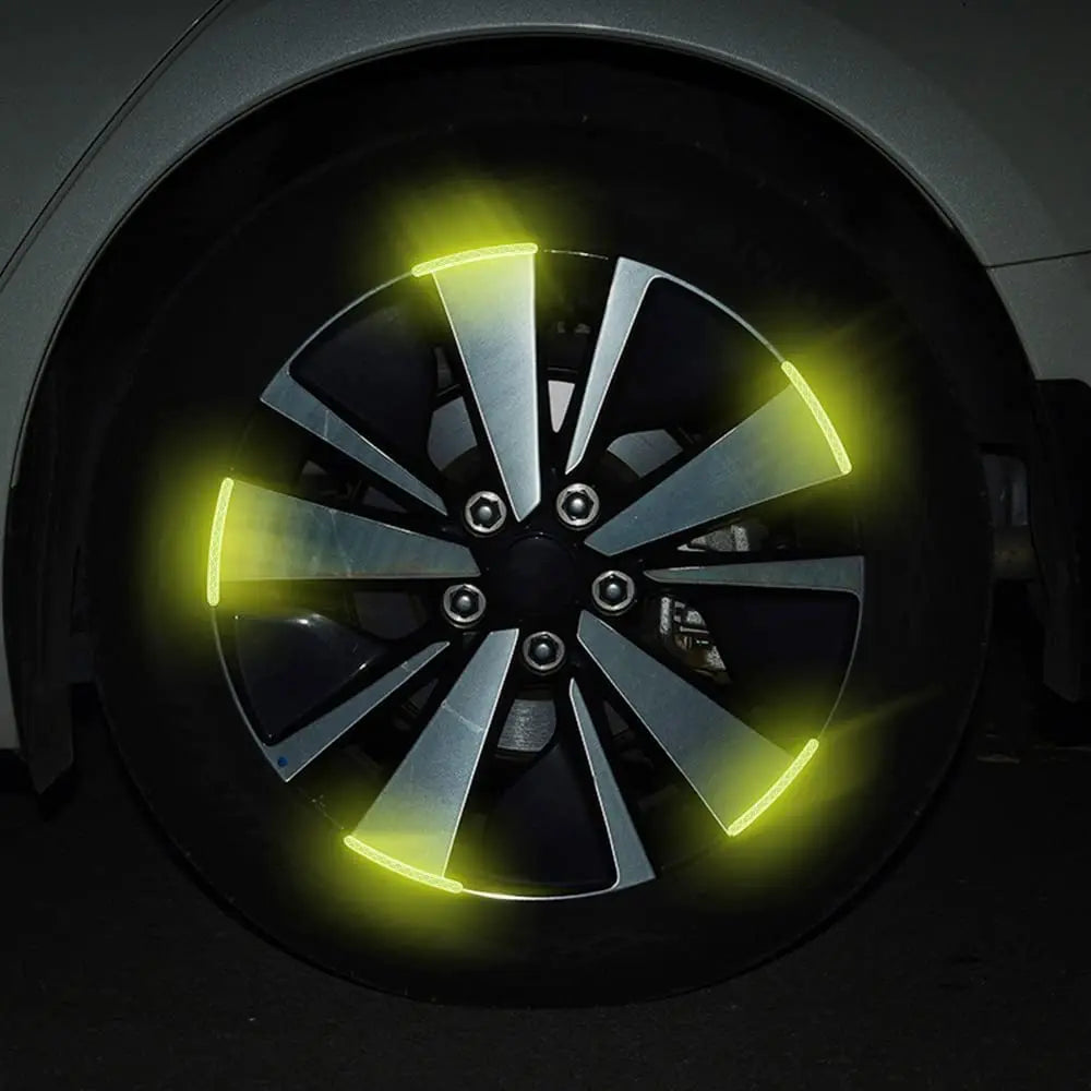 Wheel Glow Strips Stickers