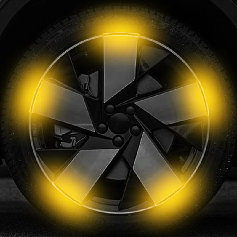 Wheel Glow Strips Stickers