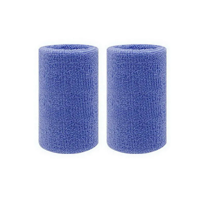 SweatPro™ Dual Sports Wristbands – Sweat-Absorbent & Wrist Support