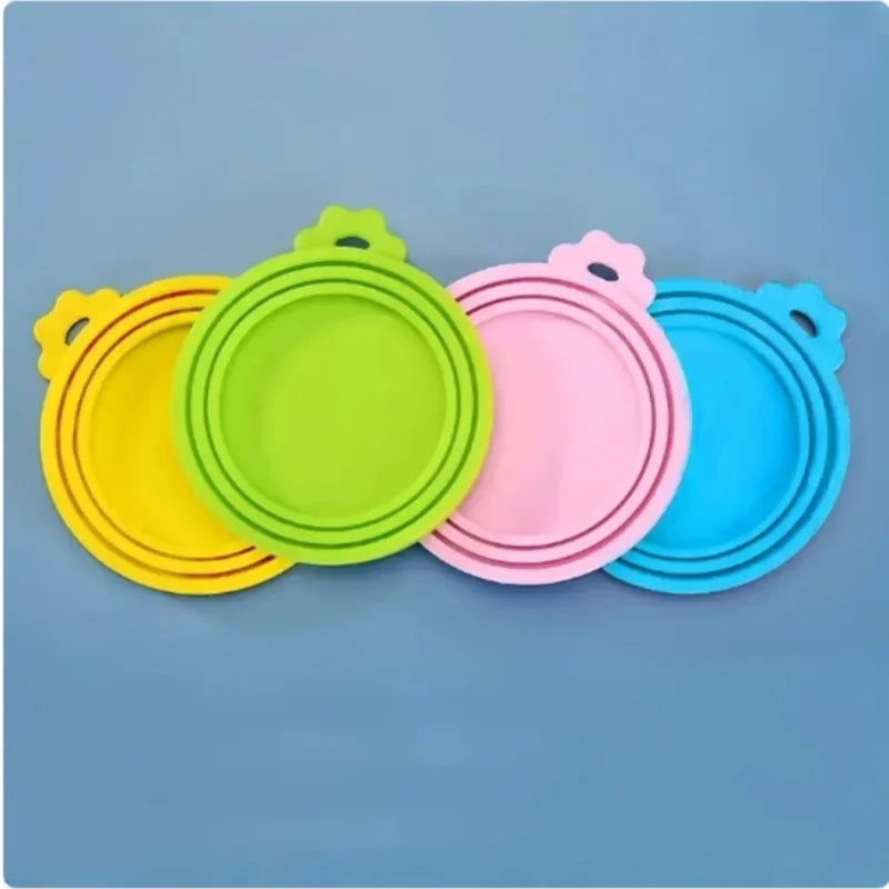 Eco-Friendly Silicone Pet Can Lid – Reusable BPA-Free Cover for Dog & Cat Food Cans