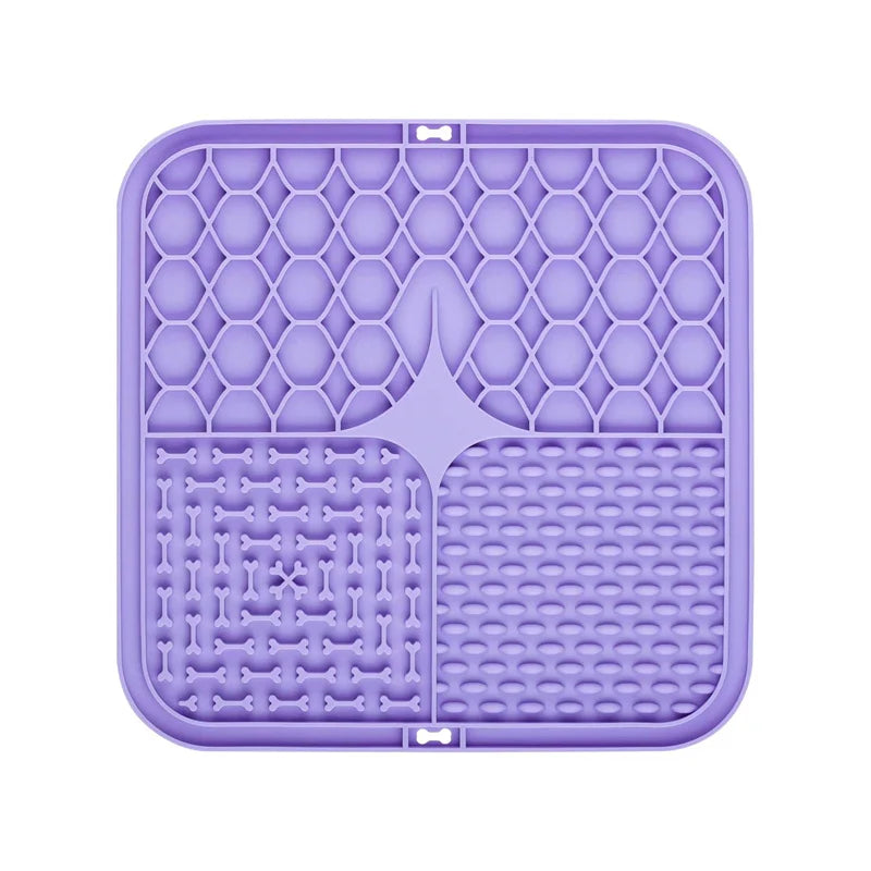 Calming Dog Lick Pad – Durable Silicone Slow Food Mat & Bath Distraction