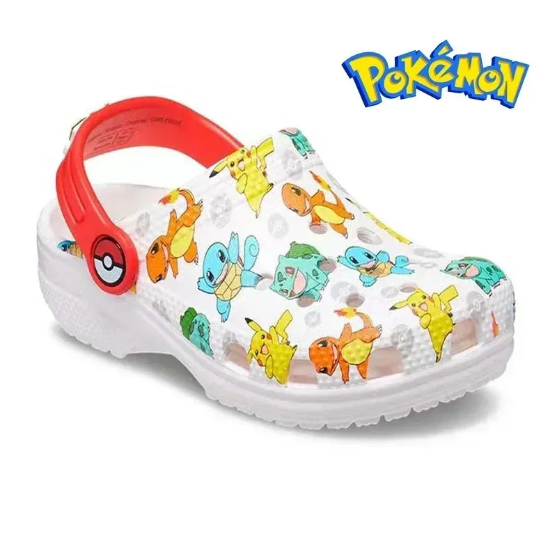 Pokémon Anime Sandals – Pikachu, Squirtle, Charmander Summer Slippers