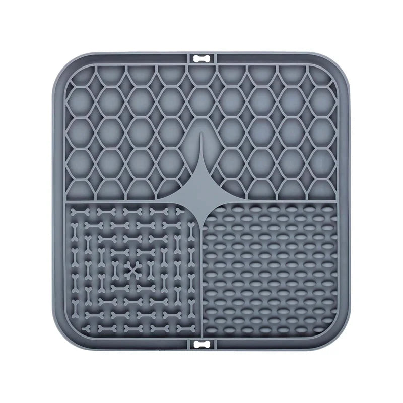 Calming Dog Lick Pad – Durable Silicone Slow Food Mat & Bath Distraction