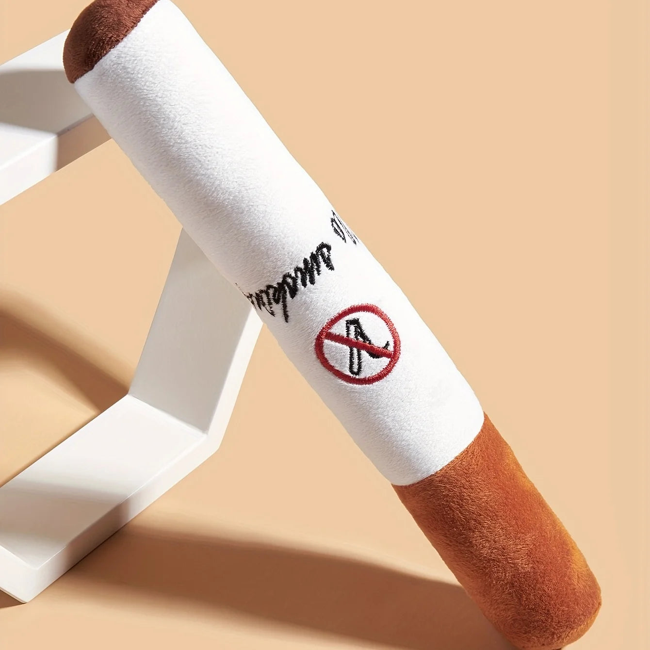 Cigarrette “No Smoking” Dog Toy