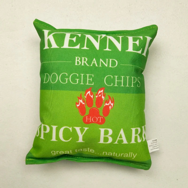 Dog Crisps Squeaky Toys