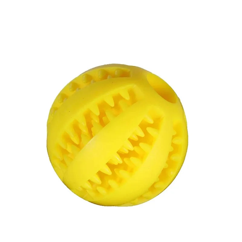 EcoBite Ball – Juguete Interactivo de Goma Natural para Perros