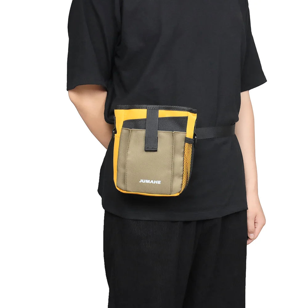 Fashion Pet Training Shoulder Bag Dog Snack Pocket Portable Pet Poop Pouch Outdoor Storage Supplies Large Capacity