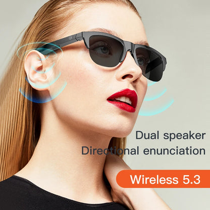 F06 Connected Bezel IP4 Waterproof Parasol Wireless Stereo Android Glasses With Bluetooth Headphones Sport Electric Scooter Men