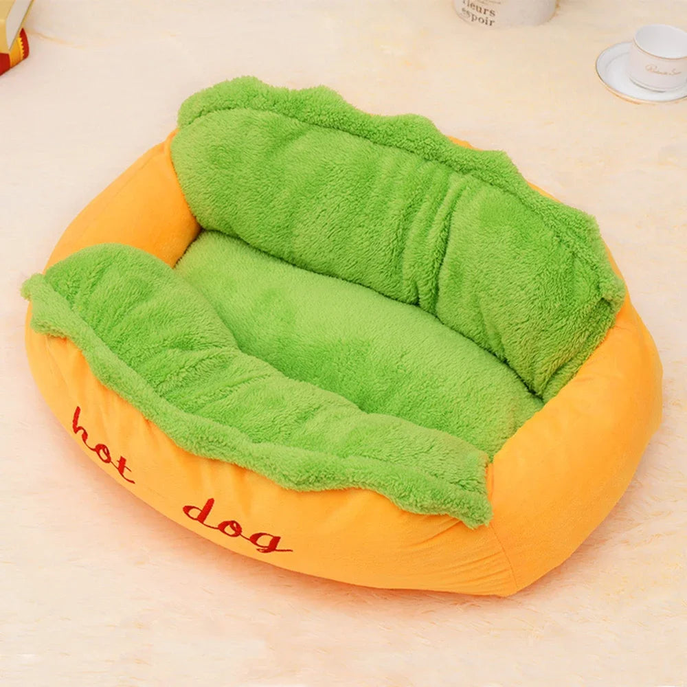 HotDog Pet Bed for Dogs and Cats