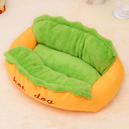 HotDog Pet Bed for Dogs and Cats