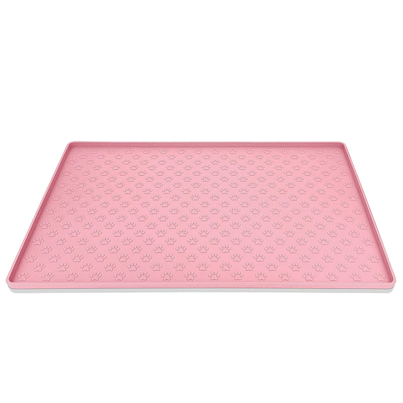 Waterproof Silicone Pet Feeding Mat – Non-Slip Food & Water Placemat for Dogs & Cats