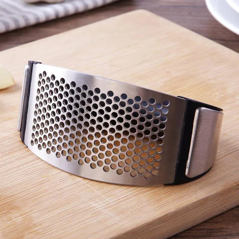 Stainless Steel Garlic Press