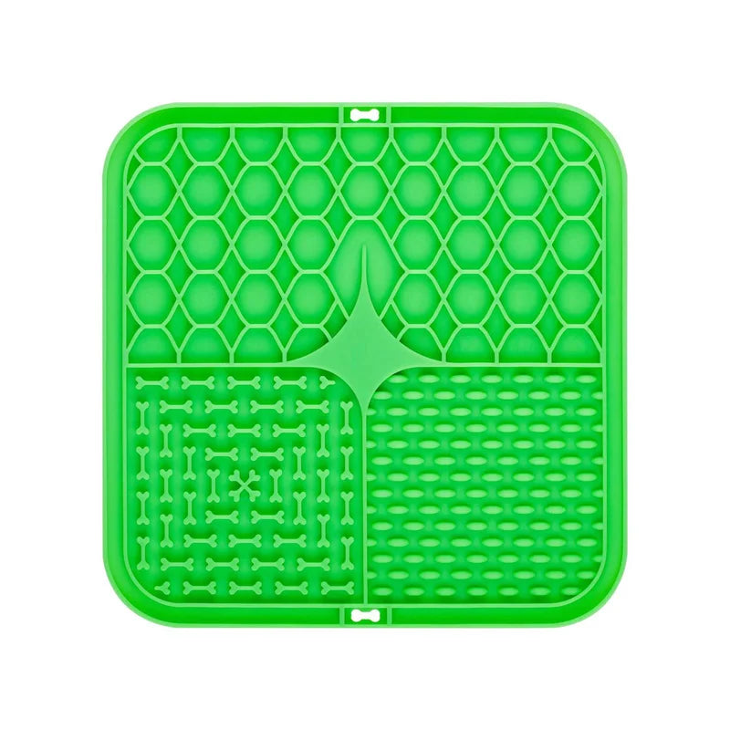 Calming Dog Lick Pad – Durable Silicone Slow Food Mat & Bath Distraction