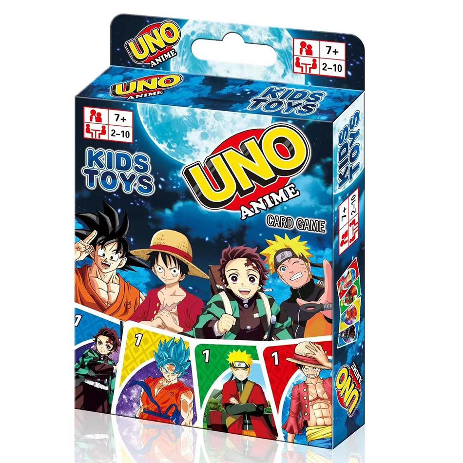 ONE FLIP! Anime Edition – Party Card Game with Pikachu, Naruto & More