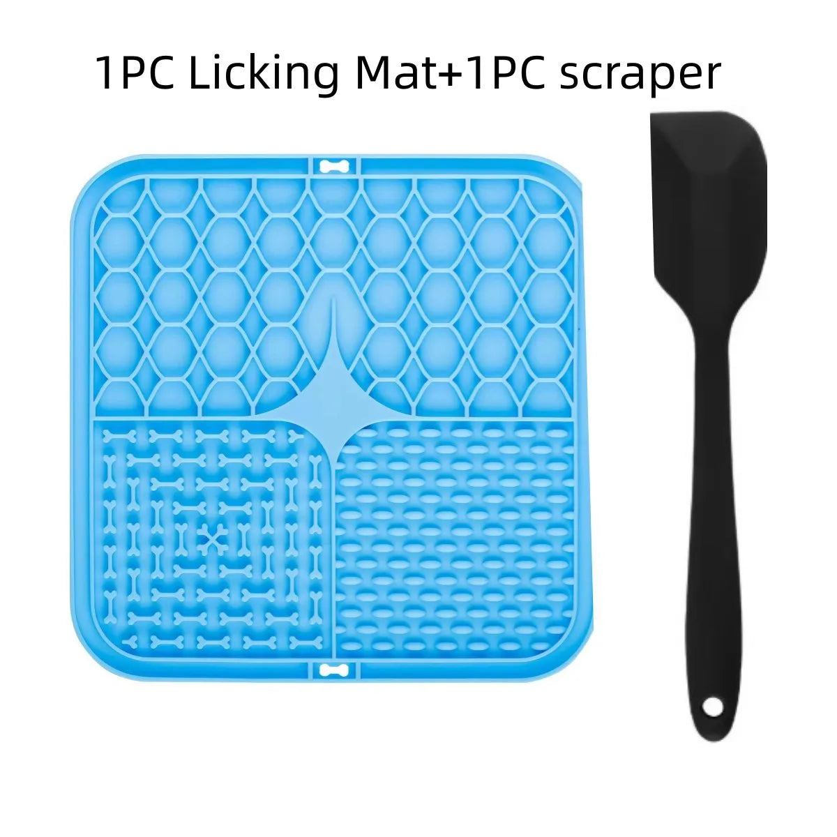 Calming Dog Lick Pad – Durable Silicone Slow Food Mat & Bath Distraction