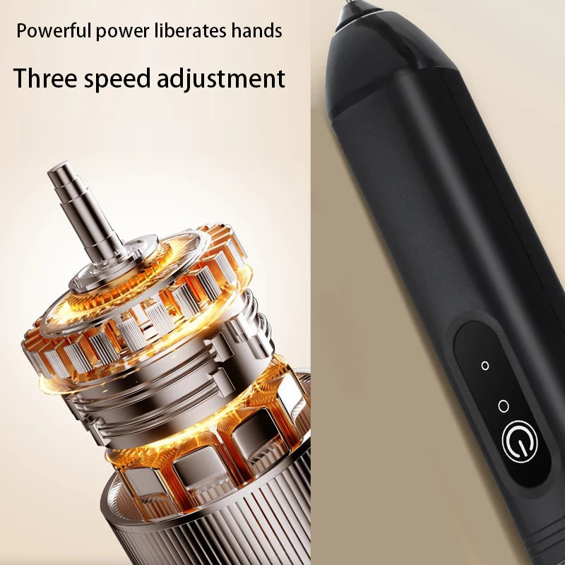 LatteLuxe™ – Handheld Electric Milk Frother & Coffee Whipper