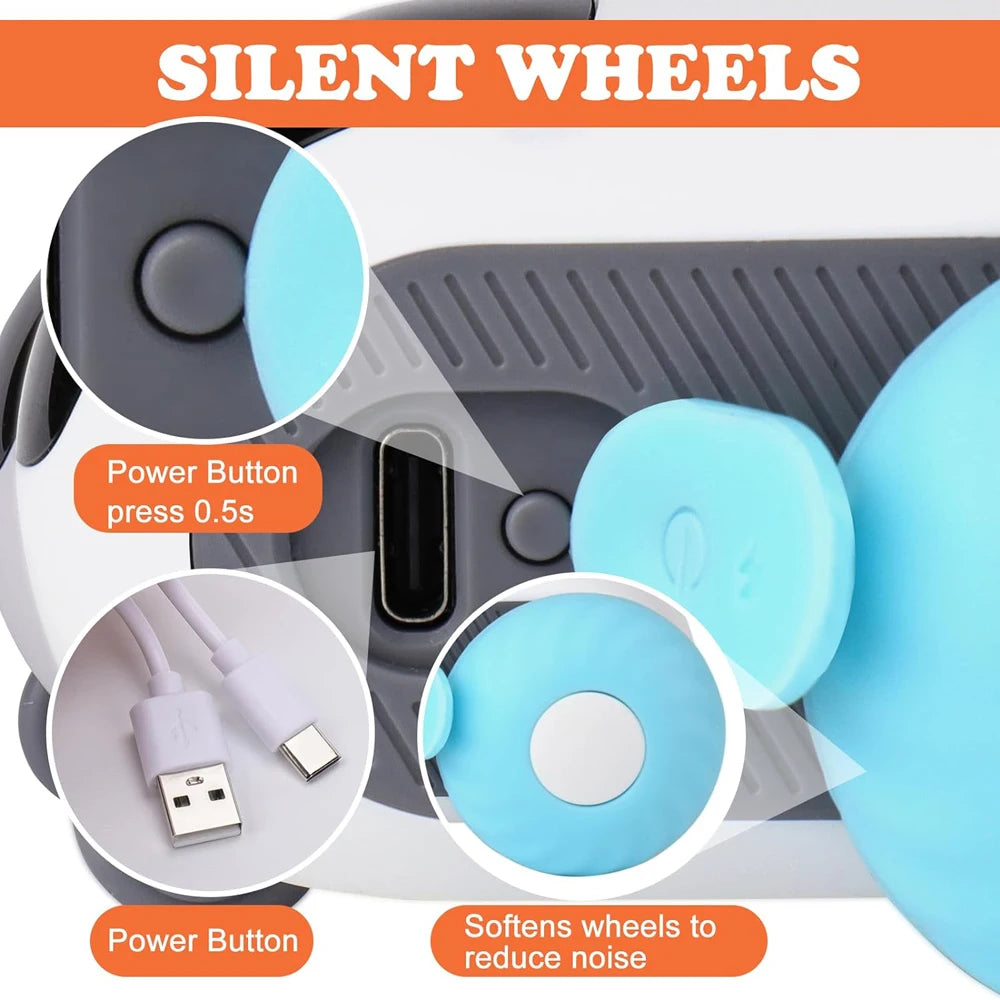 Interactive Pet Toy Car – Automatic & Remote-Controlled Play for Cats and Kittens
