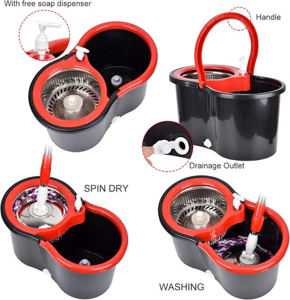 Spin & Shine Mop Buket Set