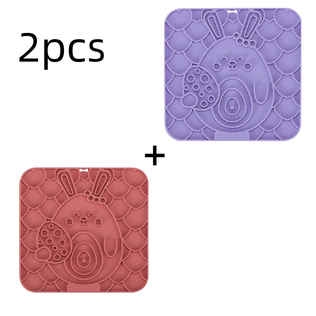 Calming Dog Lick Pad – Durable Silicone Slow Food Mat & Bath Distraction