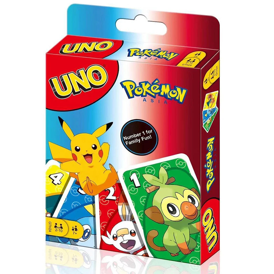 ONE FLIP! Anime Edition – Party Card Game with Pikachu, Naruto & More