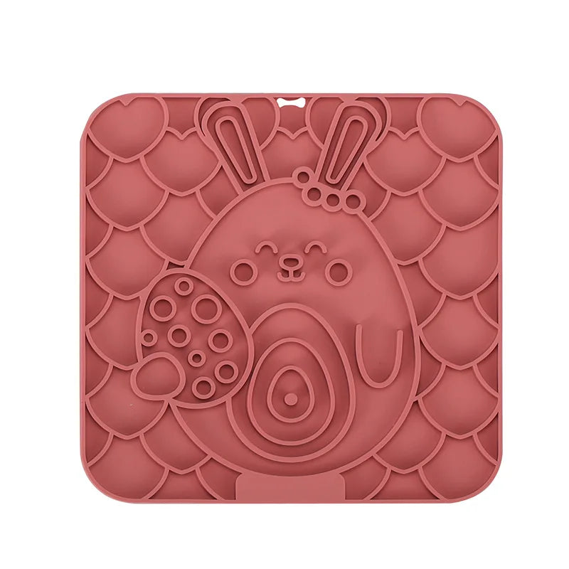 Calming Dog Lick Pad – Durable Silicone Slow Food Mat & Bath Distraction
