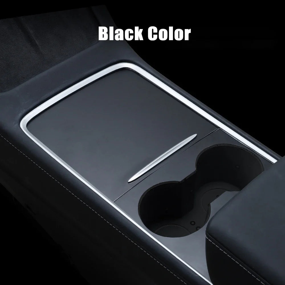 Tesla Model 3/Y 2021-2023 Carbon & Wood Grain Center Console Wrap