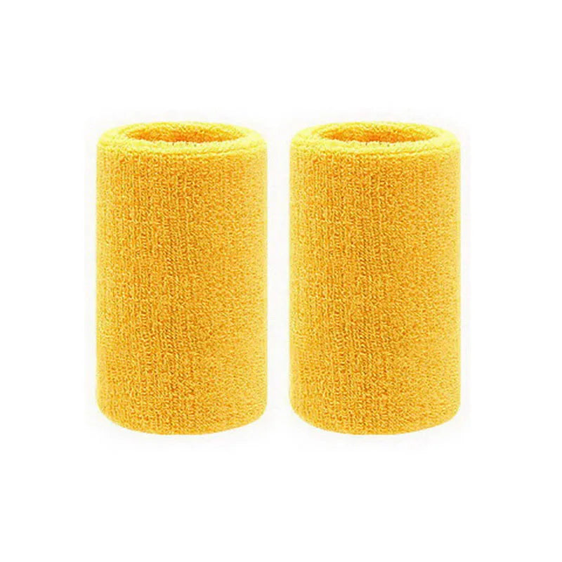 SweatPro™ Dual Sports Wristbands – Sweat-Absorbent & Wrist Support