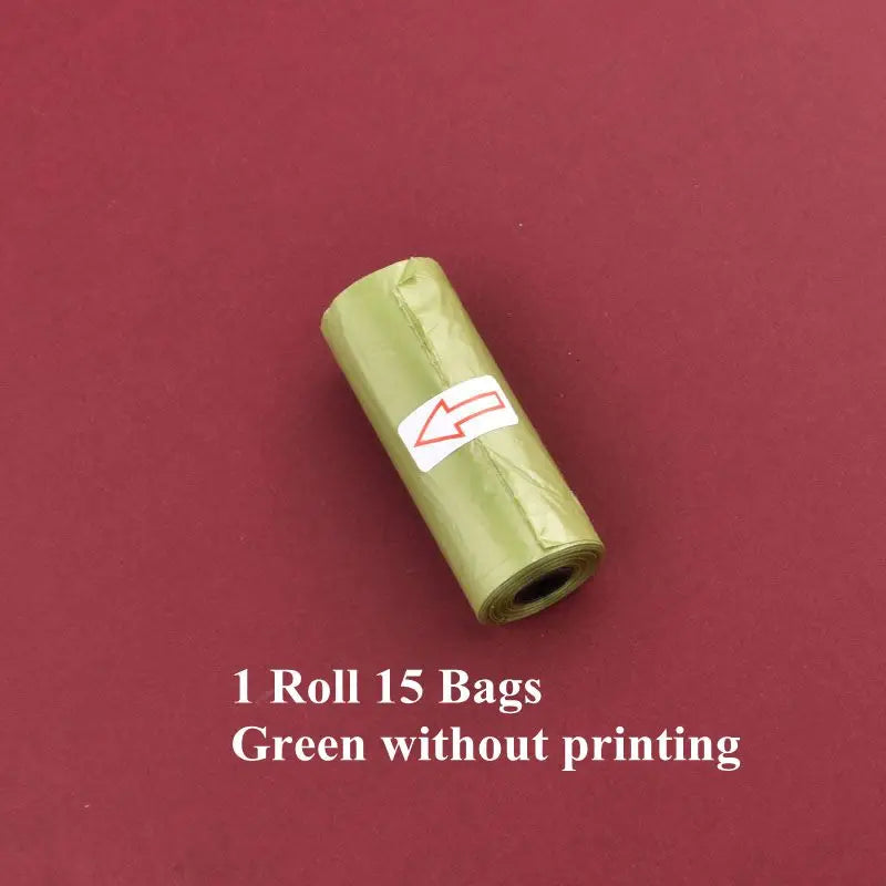 1/42 Roll Pet Biodegradable Trash Bag Dog Poop Bags Bulk  Scented Poop Bag Degradable Cat Waste Bags Dog Poop Dispenser