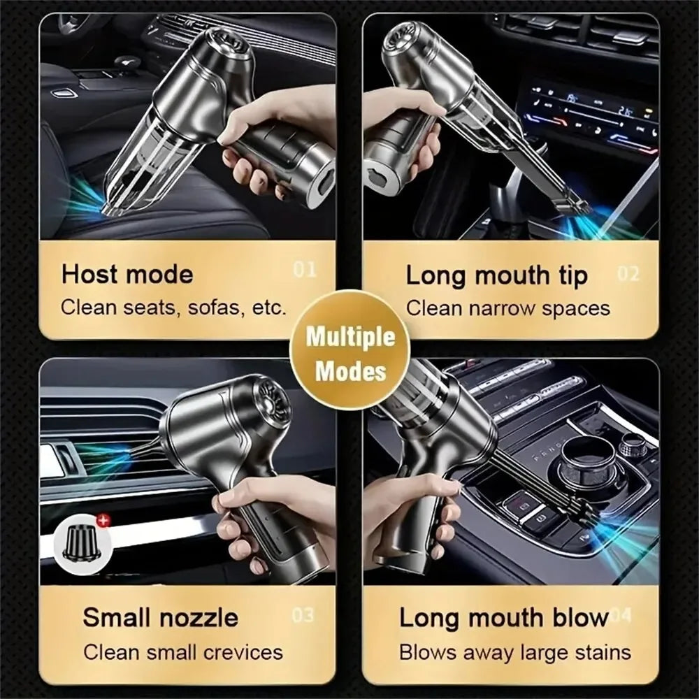 CleanJet Pro™ – Wireless Car & Home Suction System