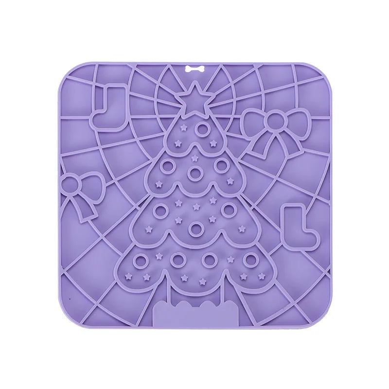 Calming Dog Lick Pad – Durable Silicone Slow Food Mat & Bath Distraction