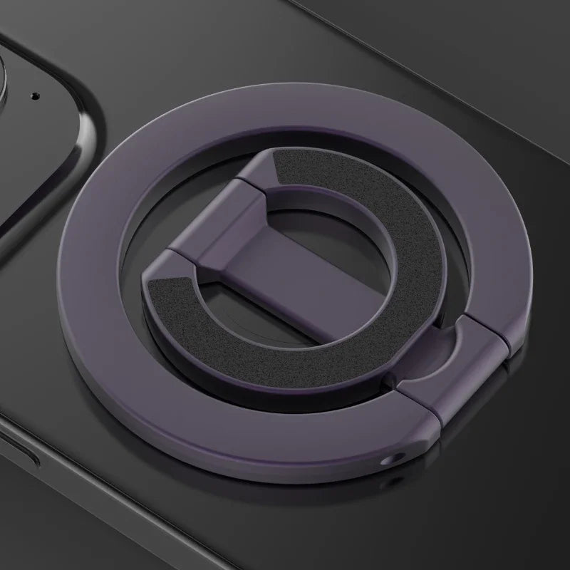 MagSafe Double-Sided Magnetic Phone Ring Holder & Stand – Portable, Foldable Grip & Support for Ultimate Convenience!