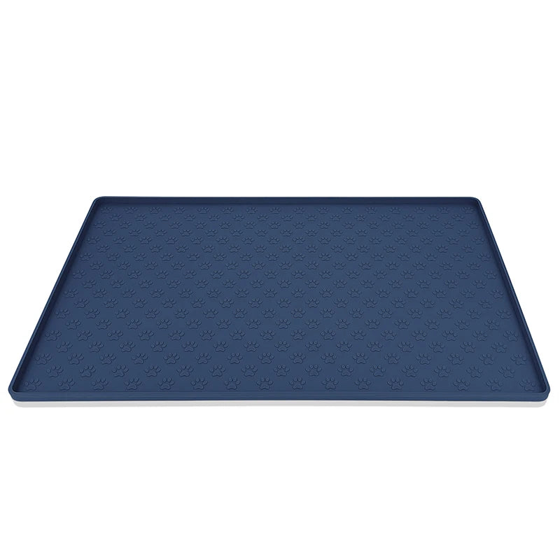 Waterproof Silicone Pet Feeding Mat – Non-Slip Food & Water Placemat for Dogs & Cats