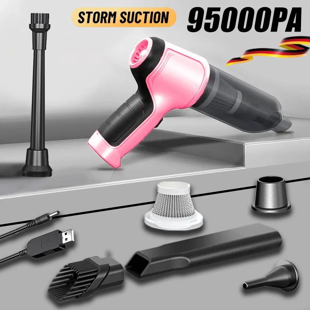 CleanJet Pro™ – Wireless Car & Home Suction System