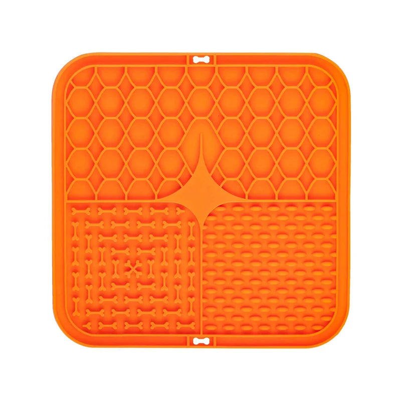 Calming Dog Lick Pad – Durable Silicone Slow Food Mat & Bath Distraction