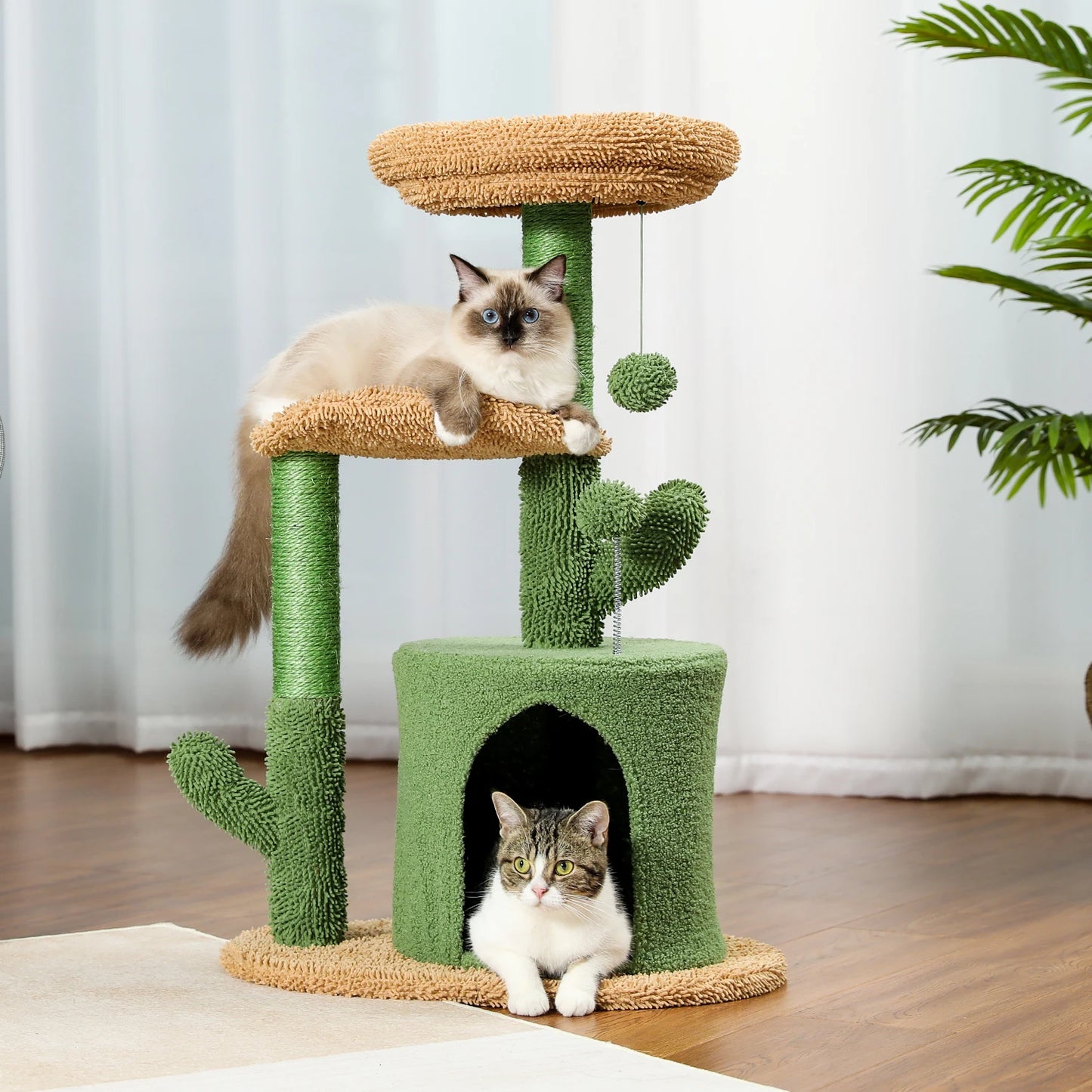 Cactus Climber: Cat Gym Tower