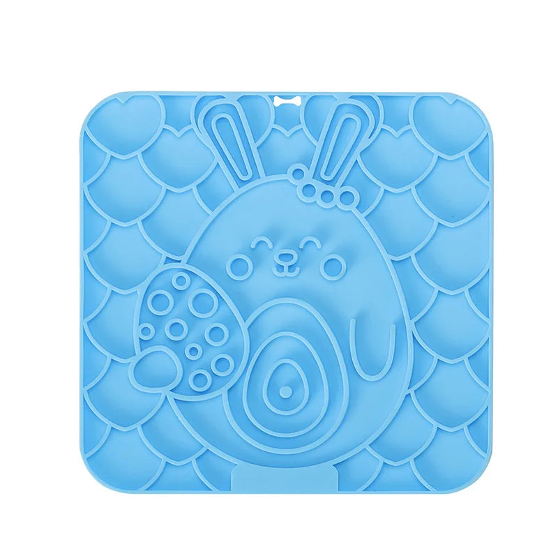 Calming Dog Lick Pad – Durable Silicone Slow Food Mat & Bath Distraction