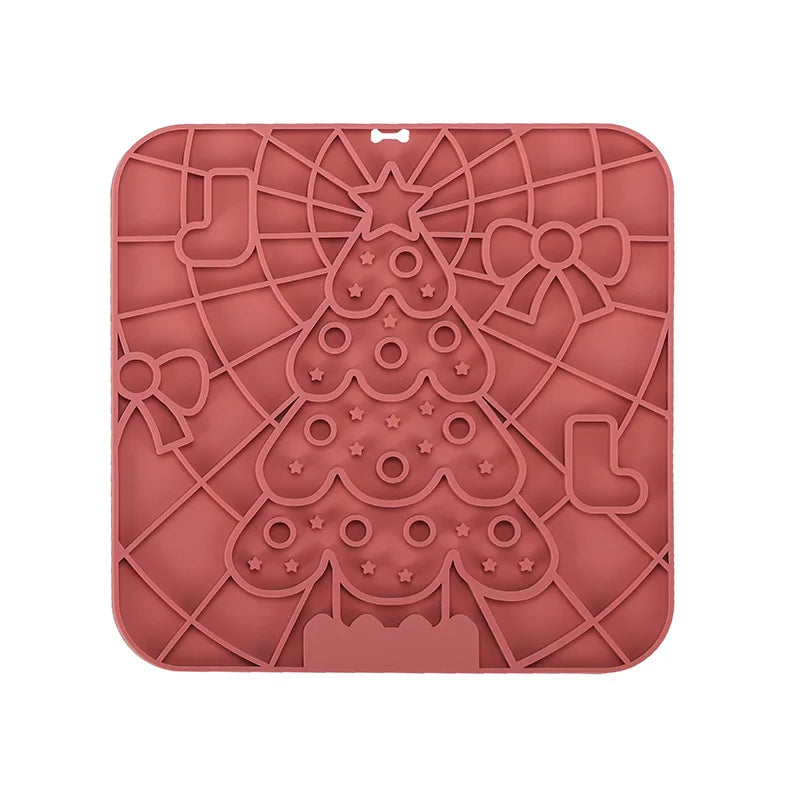 Calming Dog Lick Pad – Durable Silicone Slow Food Mat & Bath Distraction