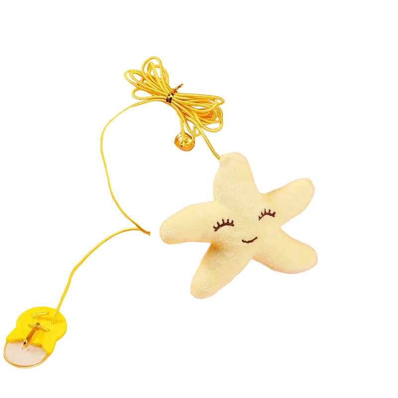 BounceTail™ Cat Swing Toy – Elastic Action, Endless Fun