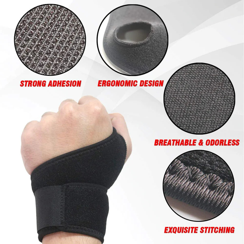 Sports Wrist Support Brace – Carpal Tunnel & Injury Relief