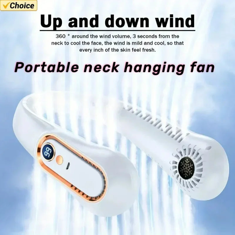 CoolBreeze Neck Fan USB Cooling Fan