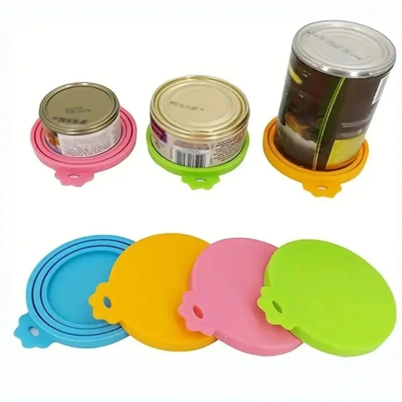 Eco-Friendly Silicone Pet Can Lid – Reusable BPA-Free Cover for Dog & Cat Food Cans