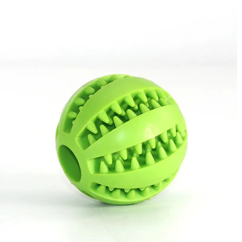 EcoBite Ball – Juguete Interactivo de Goma Natural para Perros