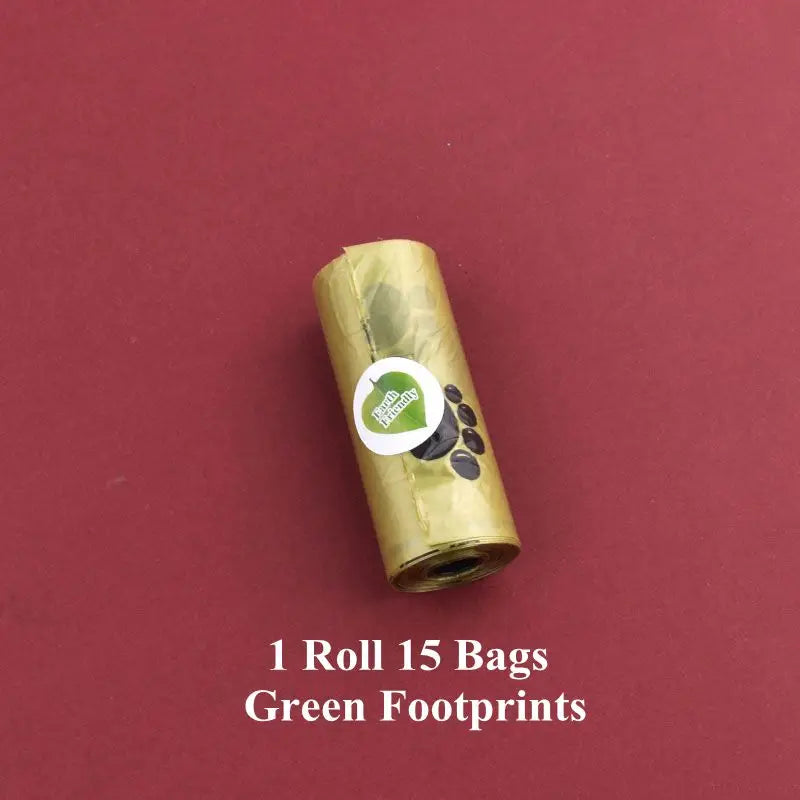 1/42 Roll Pet Biodegradable Trash Bag Dog Poop Bags Bulk  Scented Poop Bag Degradable Cat Waste Bags Dog Poop Dispenser