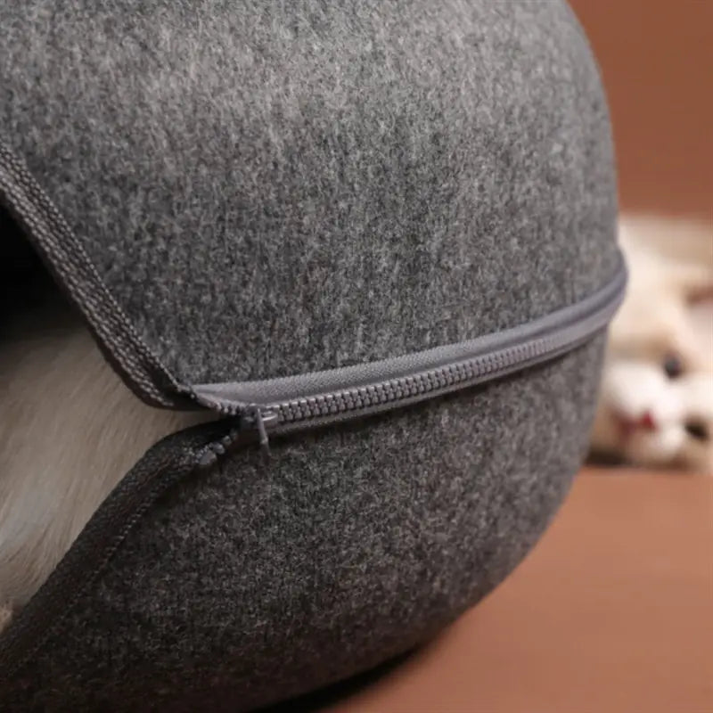 Donut Cat Bed Tunnel Interactive