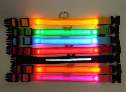 GlowSafe LED Dog Collar