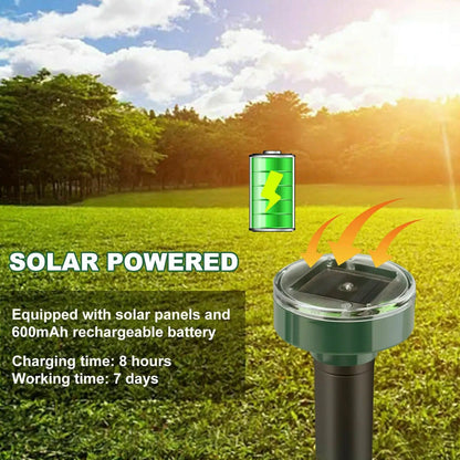 Solar-Powered Animal Repeller