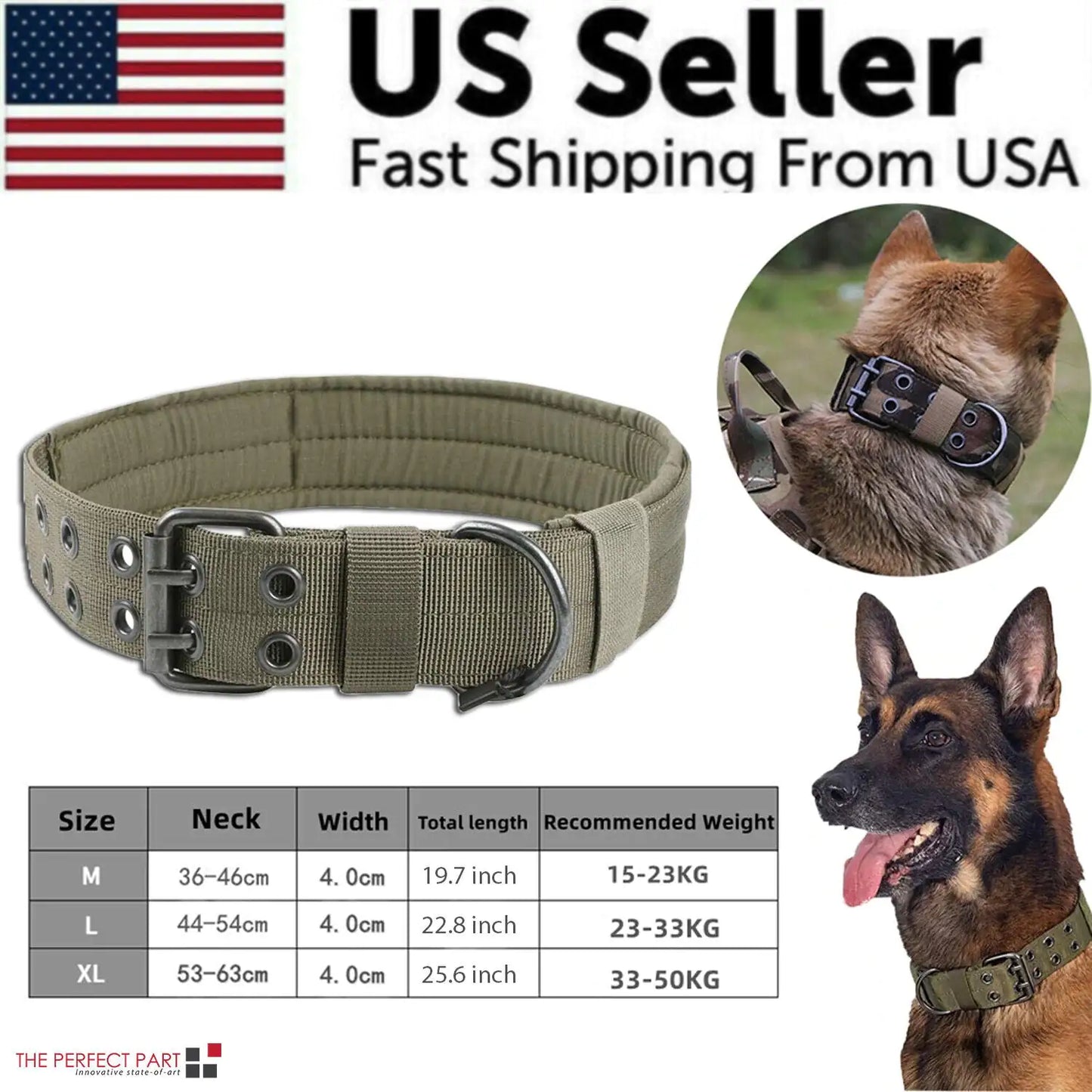 Combat Dog Collar