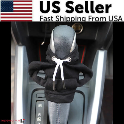 Car Gear Shift Cover Mini Hoodie Gear Shift Cover for Car Shifter Interior Trim